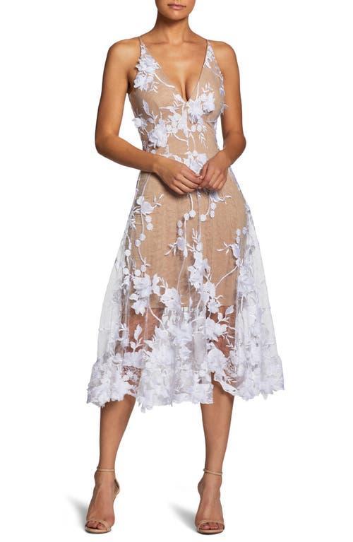 Womens Audrey Lace A-Line Dress Product Image