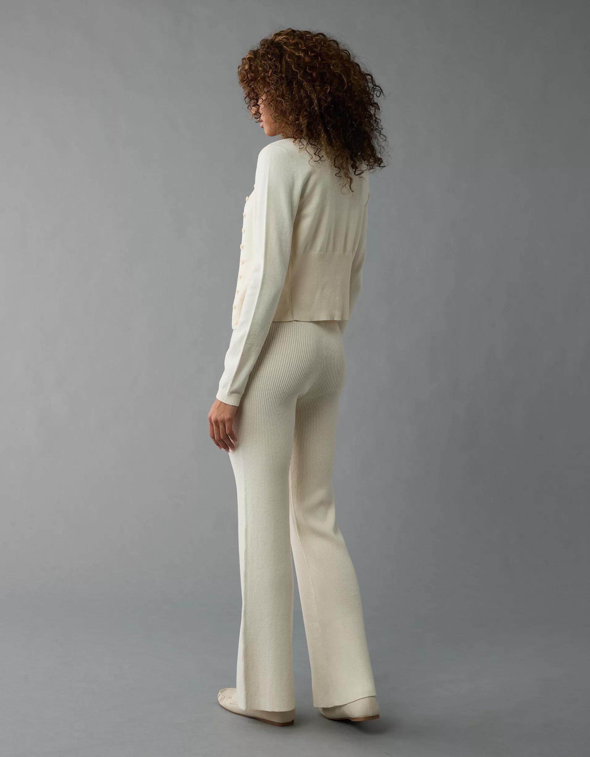 AE Mid-Rise Bootcut Sweater Lounge Pant Product Image