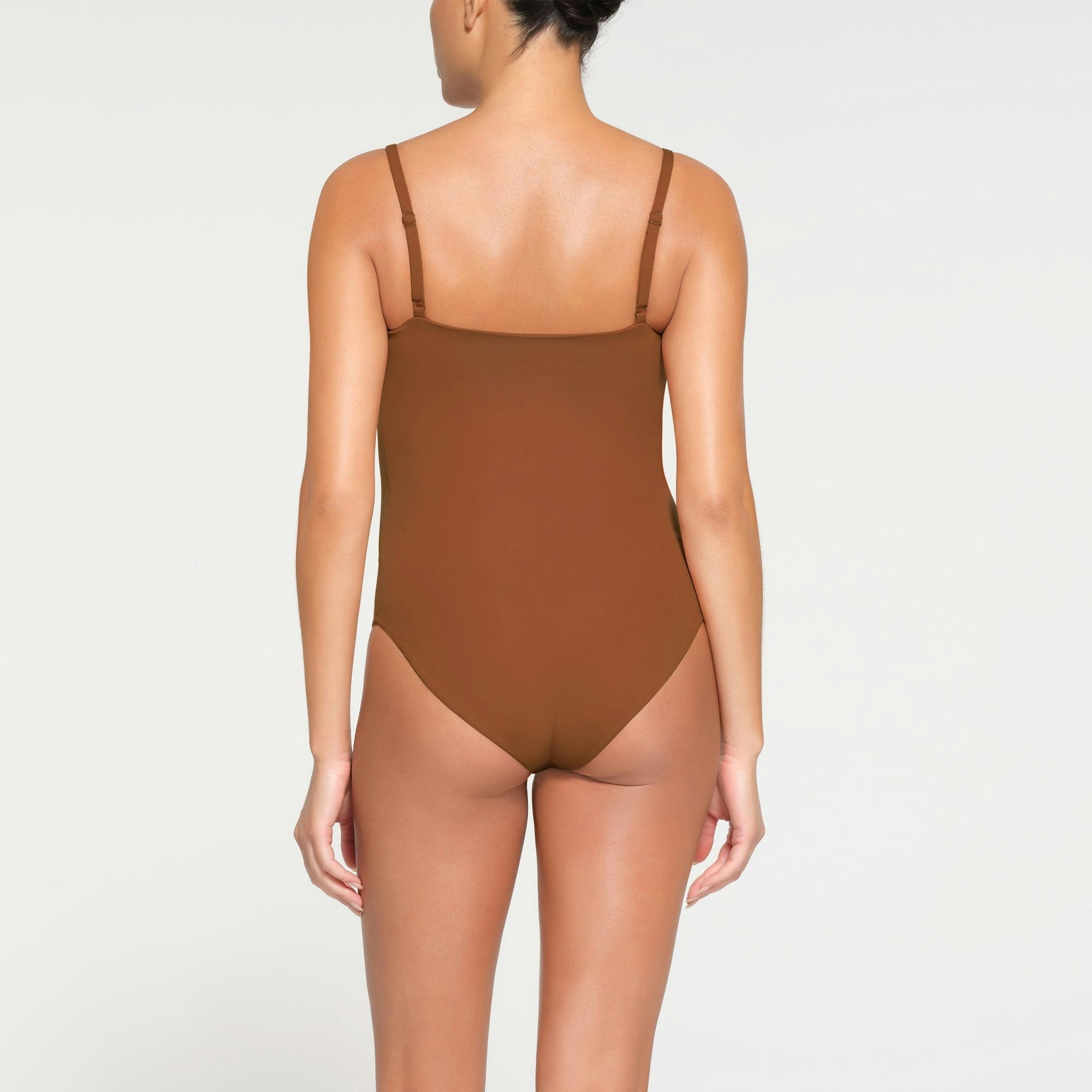 FITS EVERYBODY MATERNITY BRIEF BODYSUIT | BRONZE Product Image