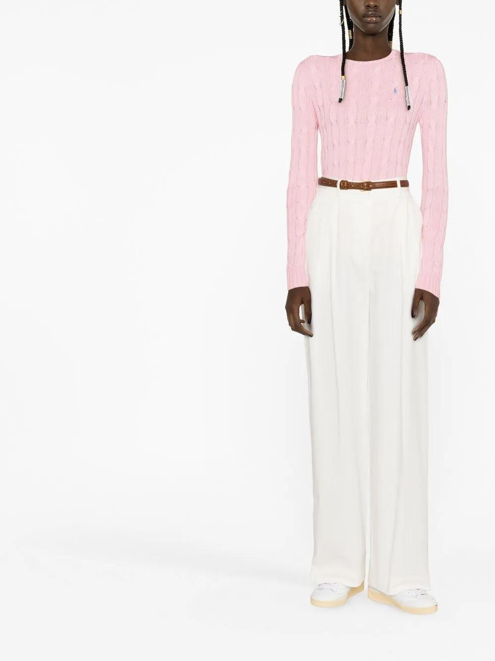 long-sleeve knitted jumper Product Image