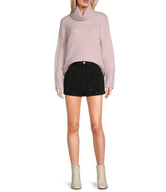 GB Bedazzled Mini Skirt Product Image