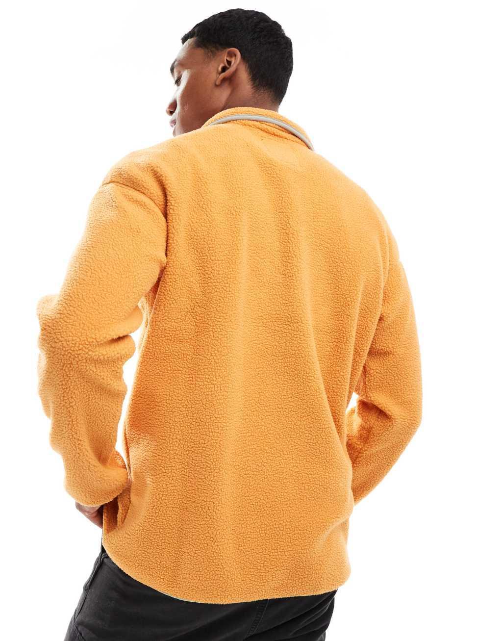 Columbia Helvetia II half snap fleece in orange Product Image