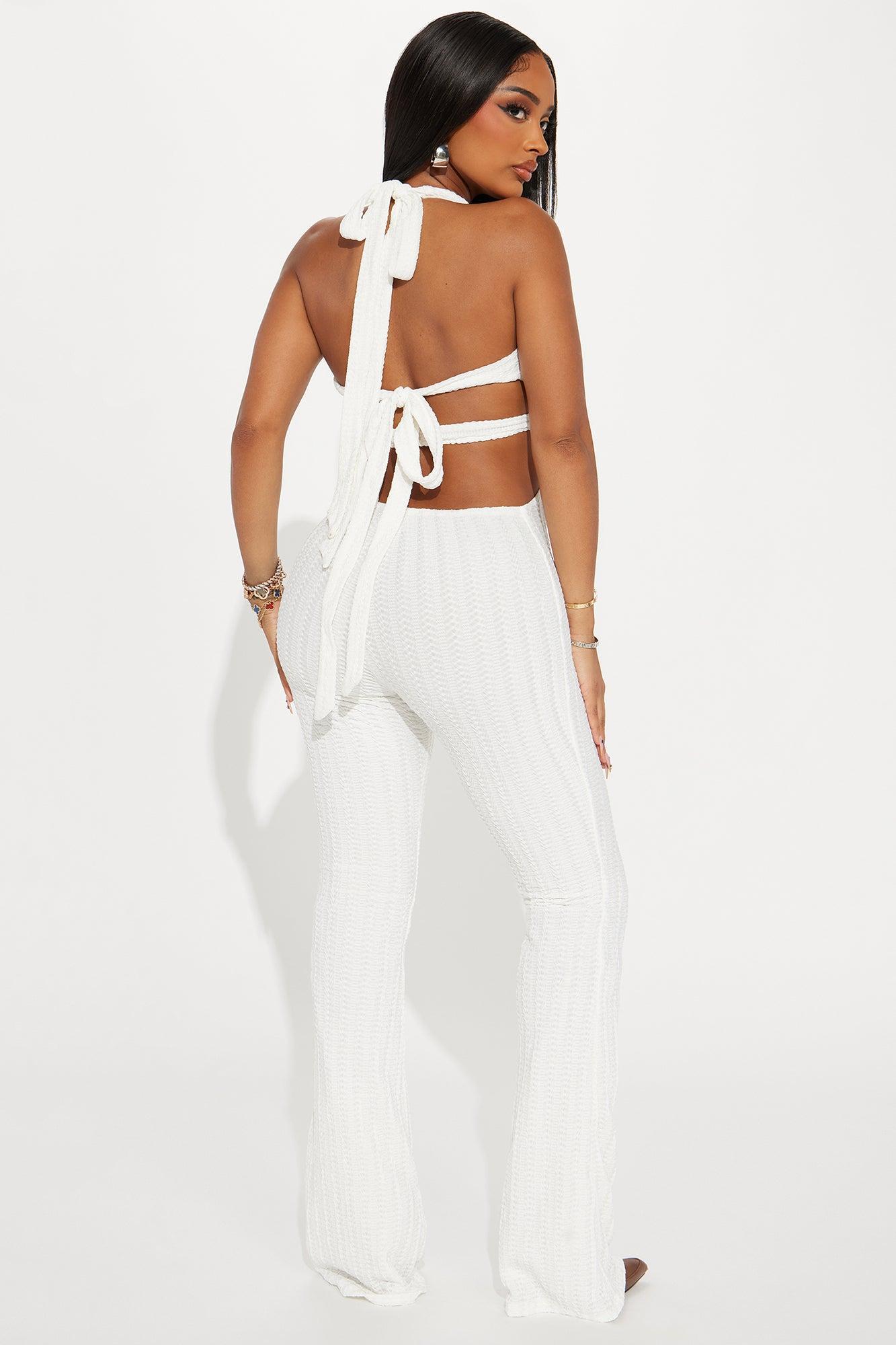 Coral Reef Jumpsuit  - Off White Product Image