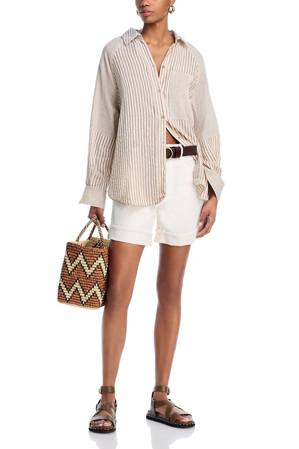 Combo Stripe Shirt Product Image