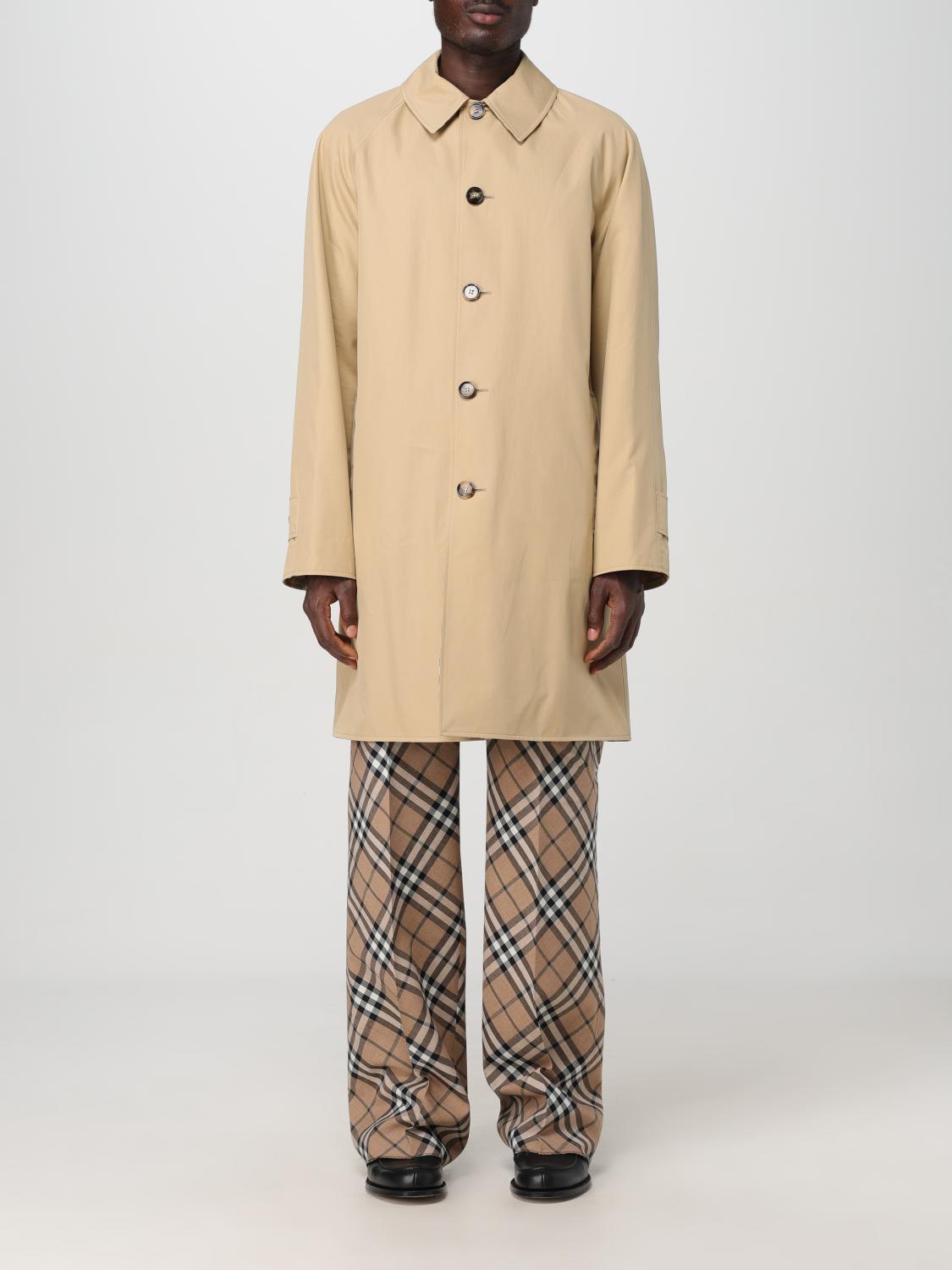 BURBERRY Trench Coat  Men Color Beige Product Image