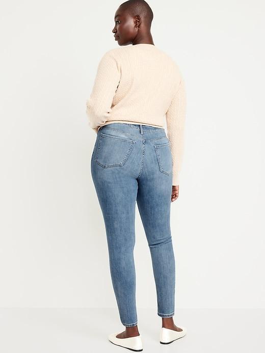 High-Waisted Rockstar Super-Skinny Jeans Product Image