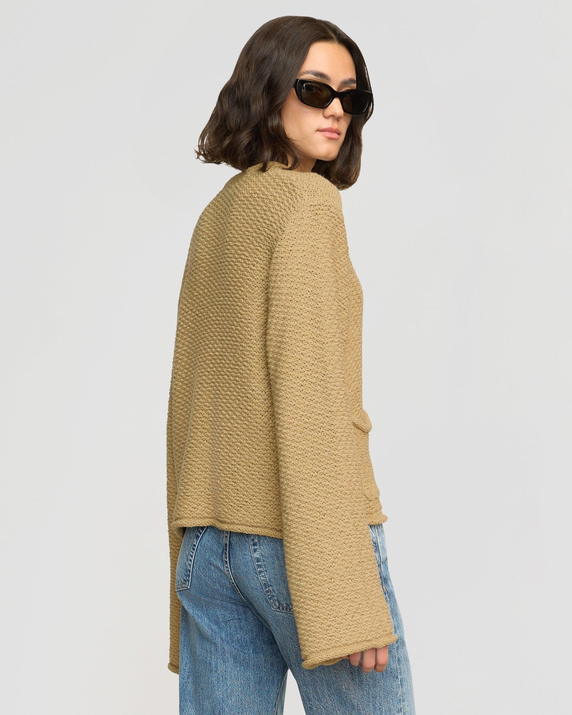 Yoojin Textured Knit Cardigan Product Image