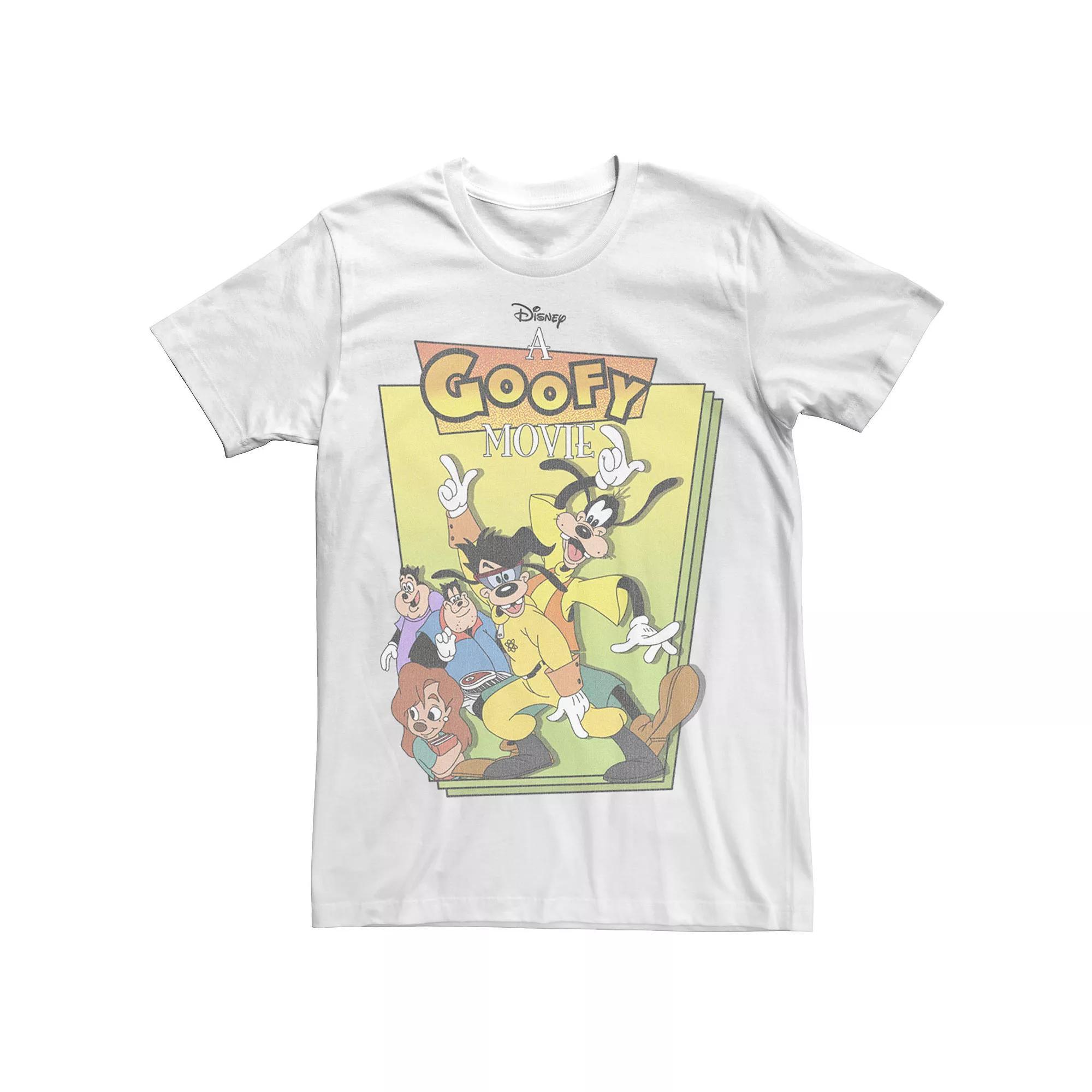 Big & Tall Disney A Goofy Movie Group Shot Cover Tee, Men's,  Product Image