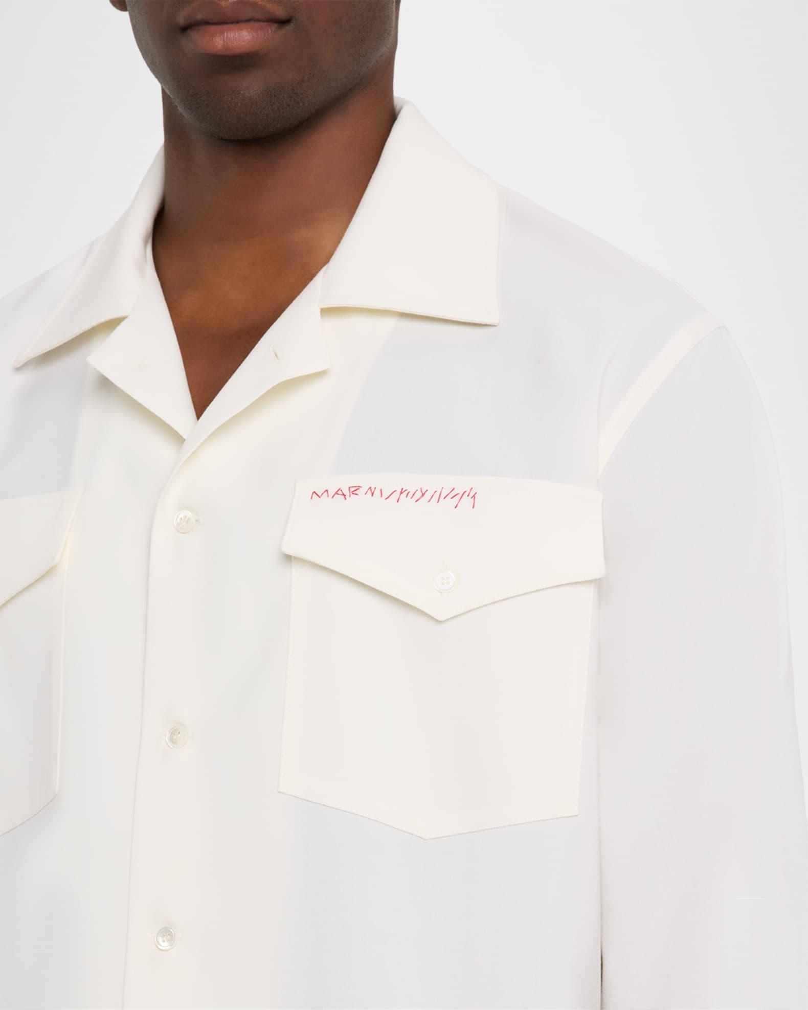 Men's Embroidered Logo Sport Shirt Product Image