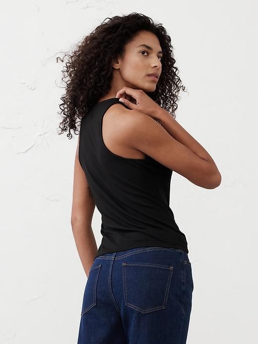 Ribbed Modern Tank Product Image