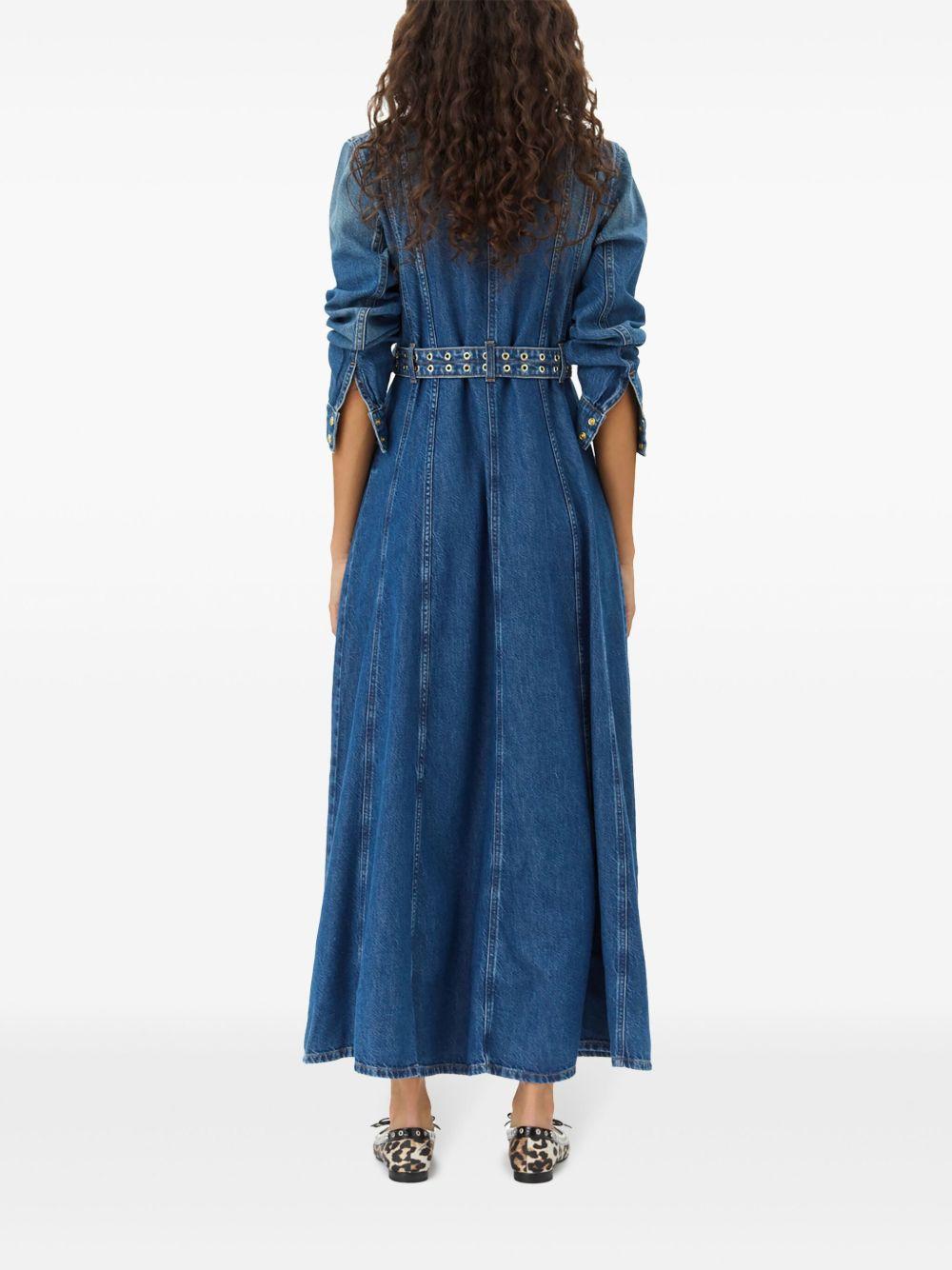 denim maxi dress Product Image