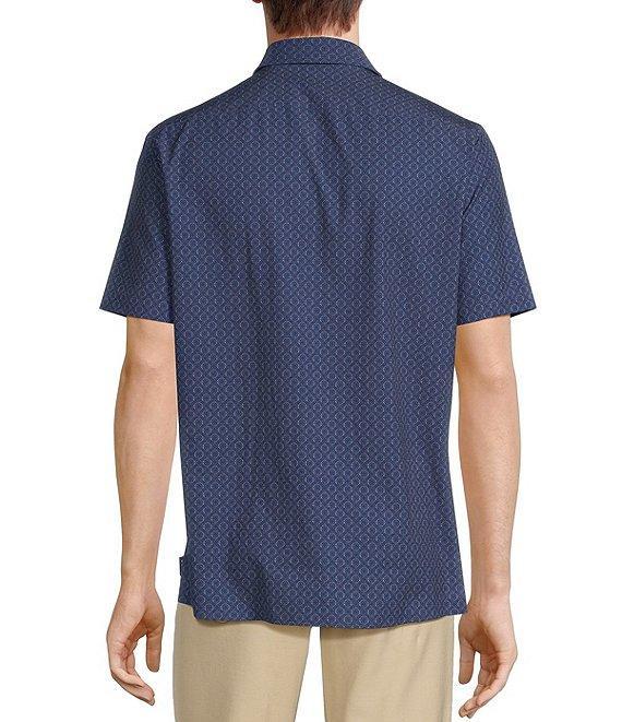 Rowm Rec + Relax Short Sleeve Performance Circle Print Shirt Product Image