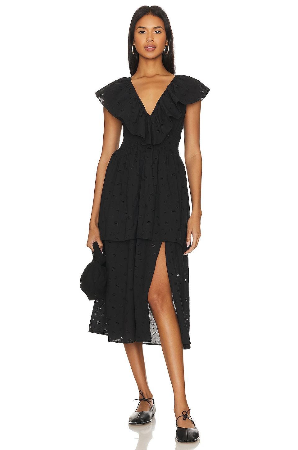 Ruffle Midi Dress WeWoreWhat Product Image