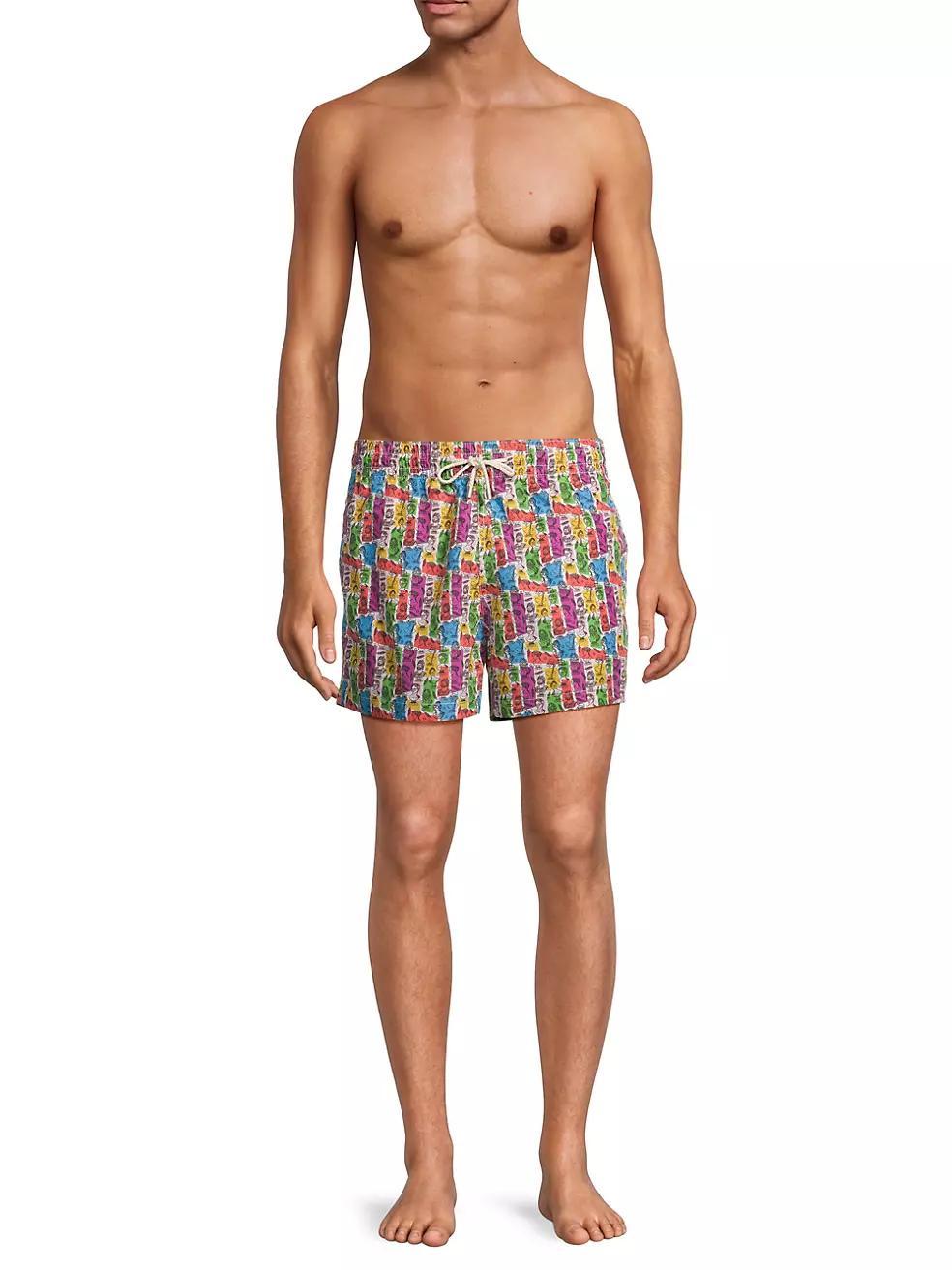 Italians Do It Better Graphic Swim Shorts Product Image