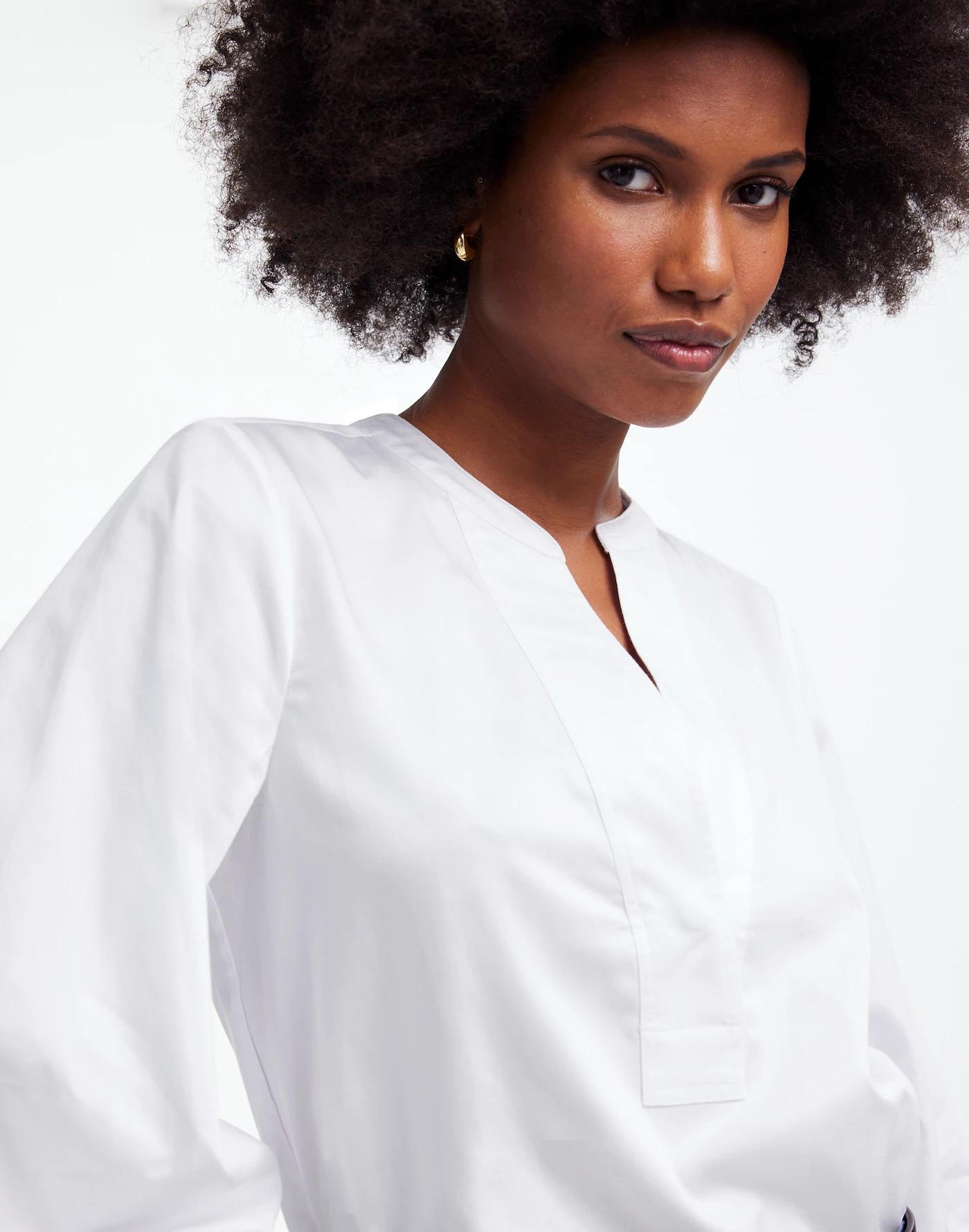 V-Neck Long-Sleeve Top Product Image