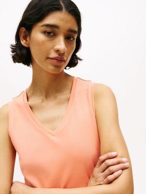 Drapey V-Neck Tank Top Product Image