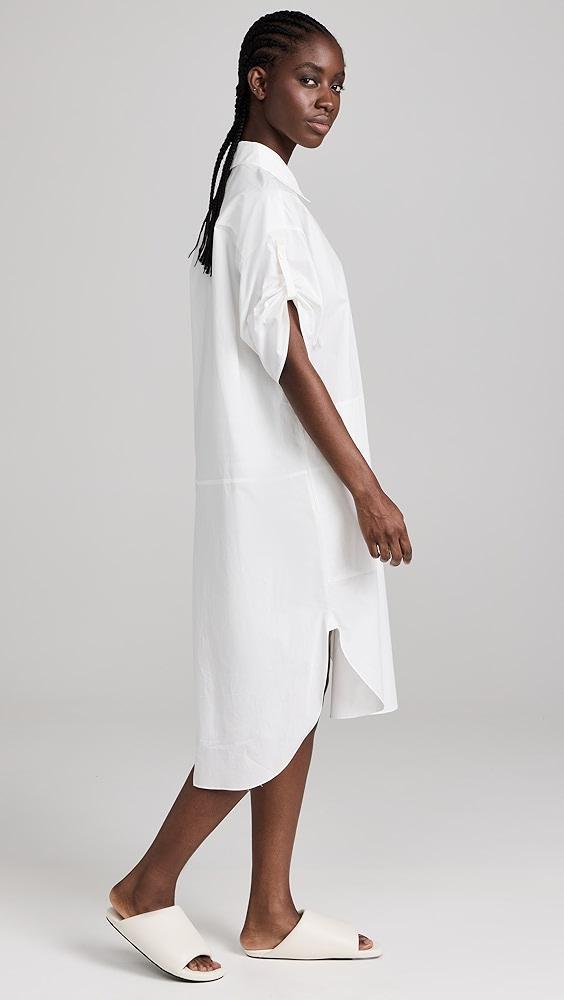 Lee Mathews Poplin Short Sleeve Shirt Dress | Shopbop Product Image