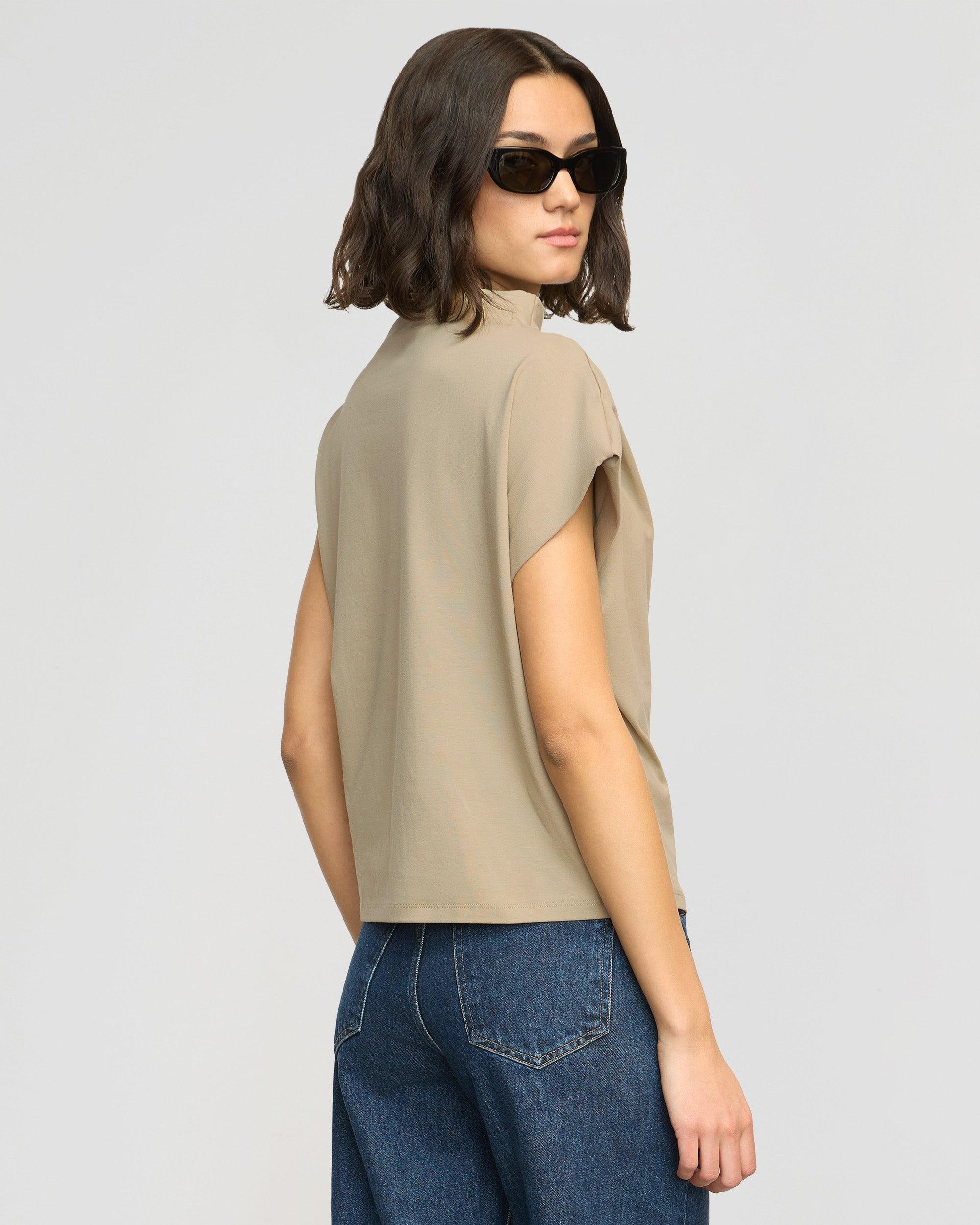 Kenny Asymmetric-Neck Tee Product Image