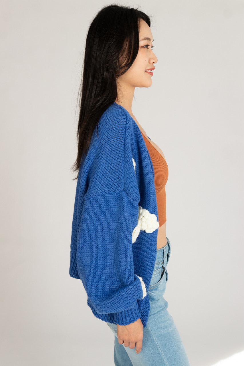 3D Applique Cardigan Product Image