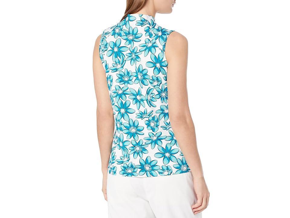 Tail Activewear Bibby Sleeveless Top (Spring Flora) Women's Clothing Product Image