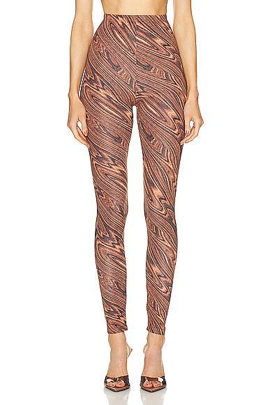 Maisie Wilen Body Shop Legging Brown. (also in ). Product Image