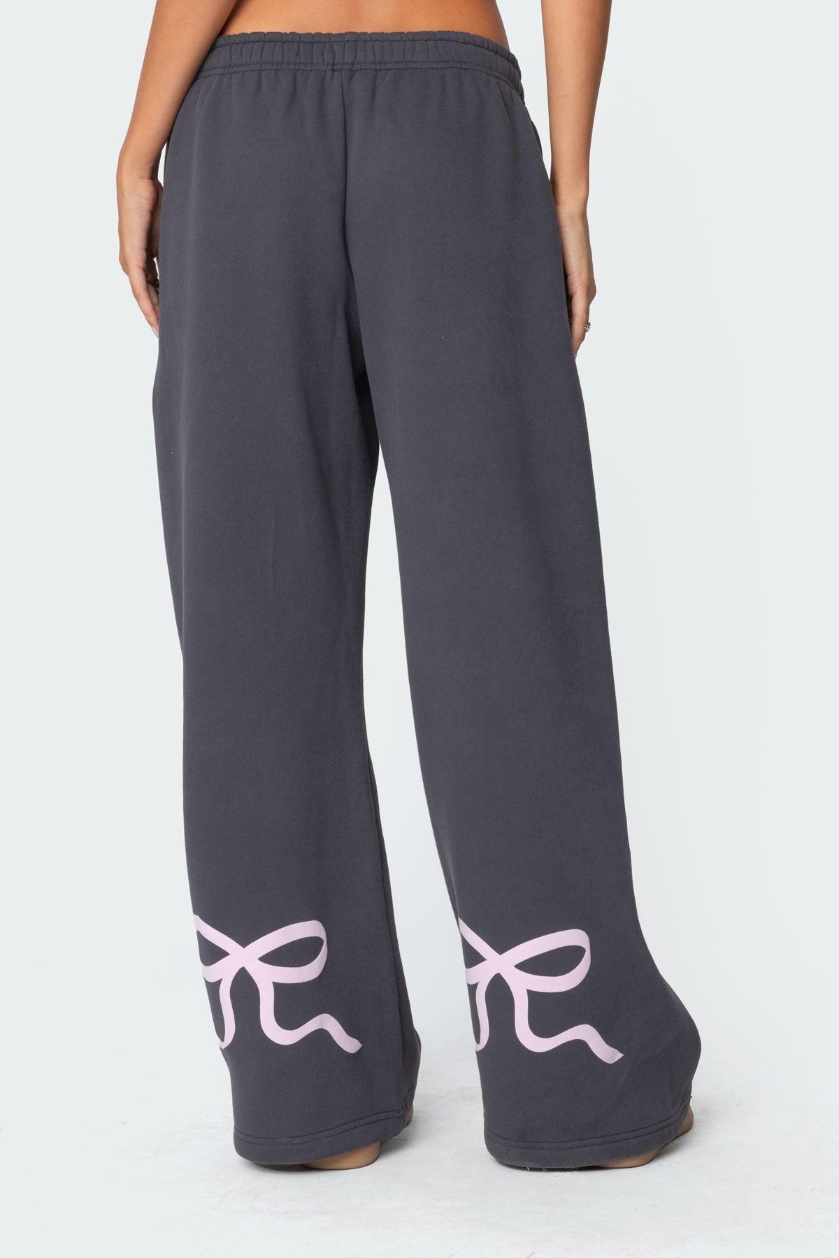 Bonney Bow Detail Sweatpants Product Image