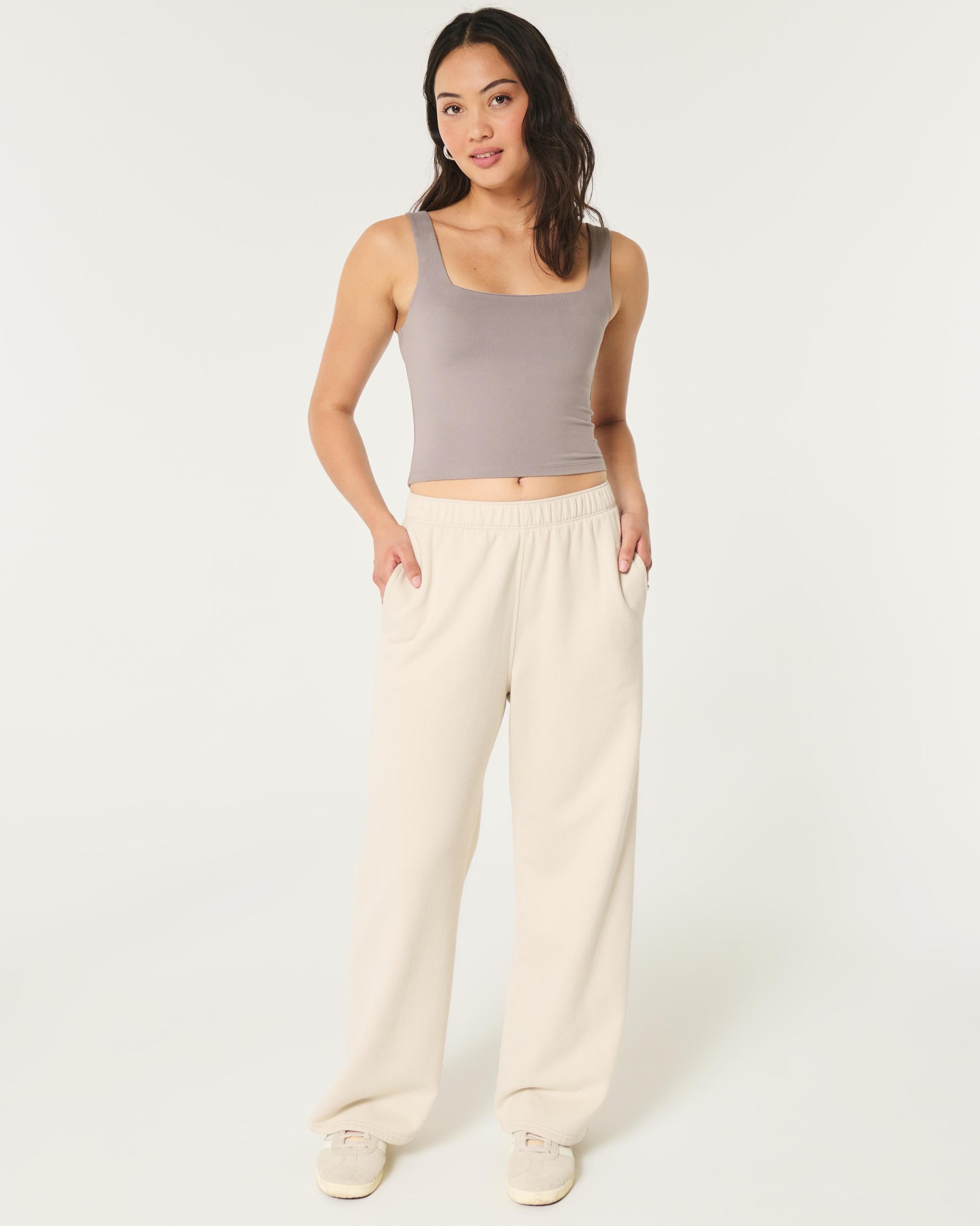 Seamless Fabric Square-Neck Tank Product Image