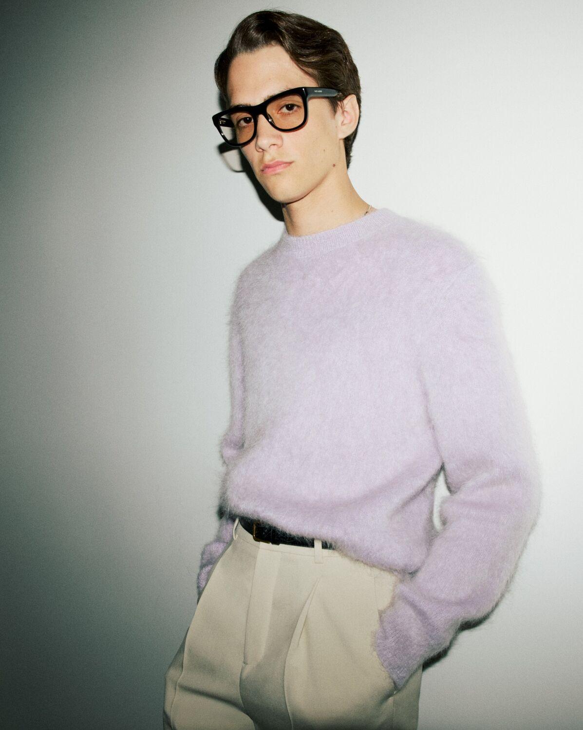 sweater in brushed knit Product Image
