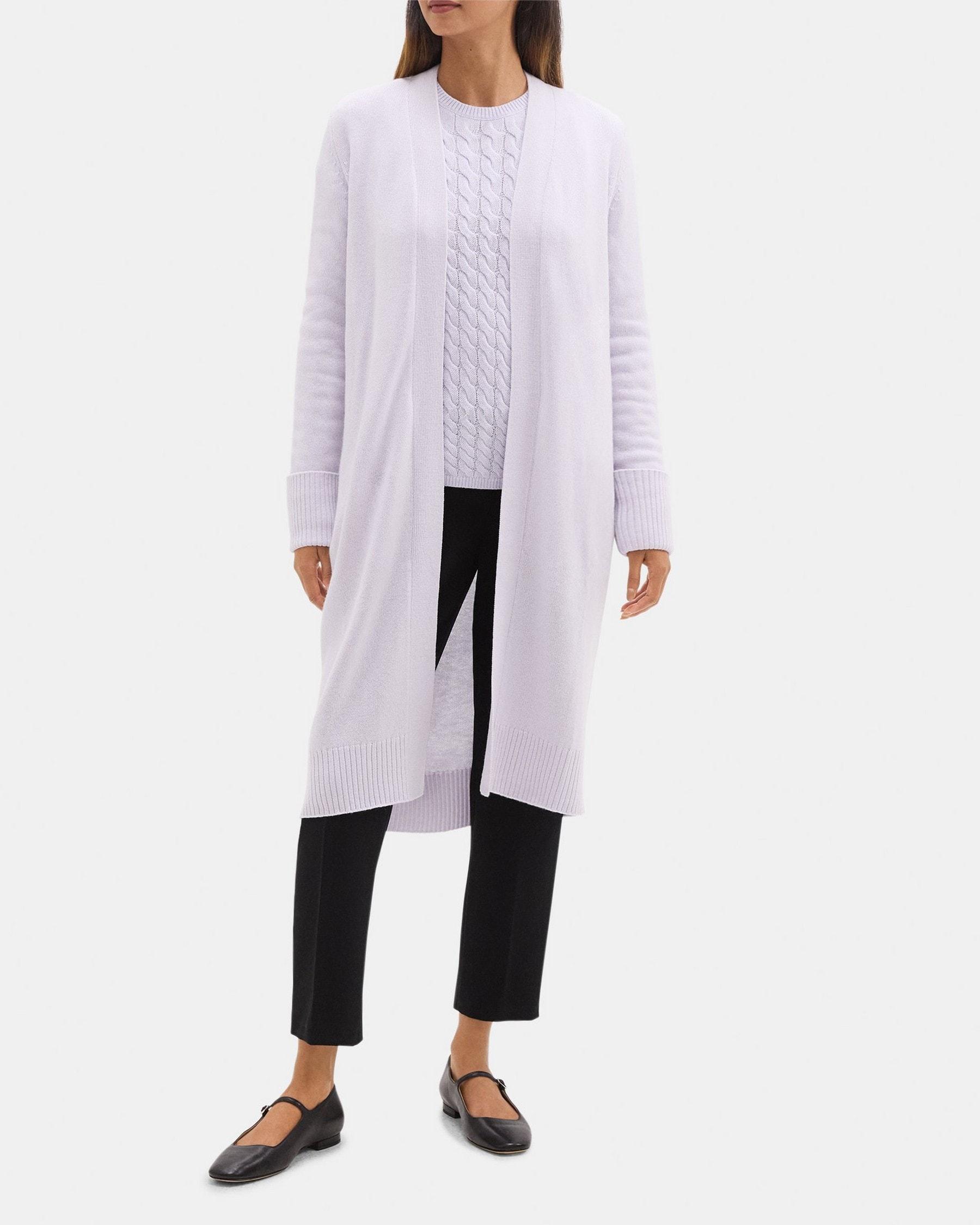 Duster Cardigan in Wool-Cashmere Product Image