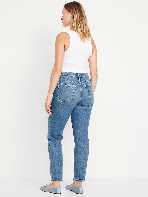 High-Waisted OG Straight Ankle Jeans Product Image