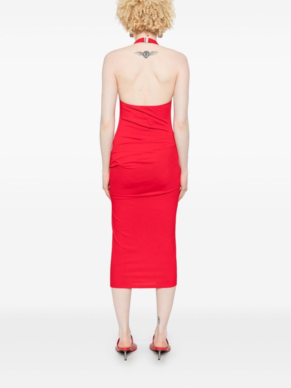 halterneck midi dress Product Image