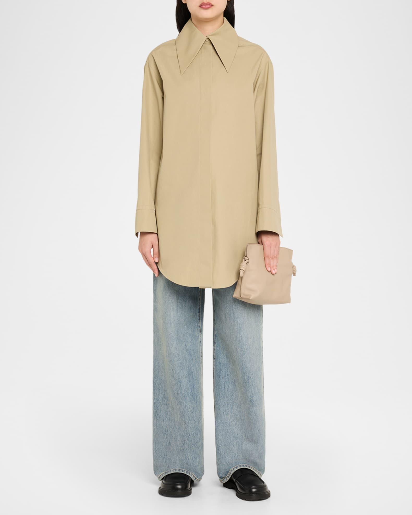 Flamenco Mini Clutch Bag in Nappa Leather Product Image