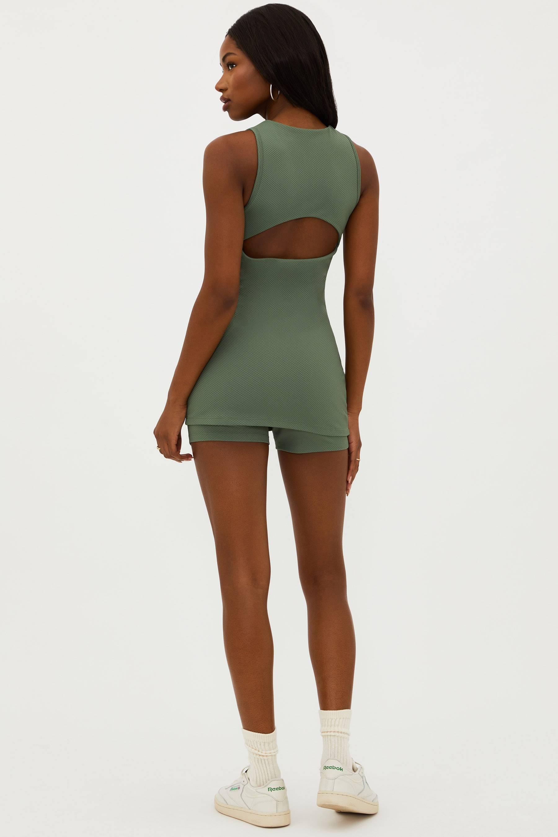 Olina Romper Queen Palm Waffle Product Image