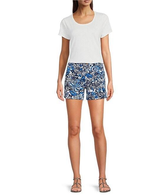 Lilly Pulitzer Etta Knit Scoop Neck Short Sleeve Tee Product Image