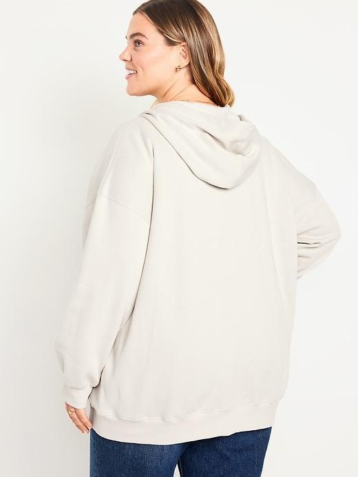 SoComfy Oversized Zip Hoodie Product Image