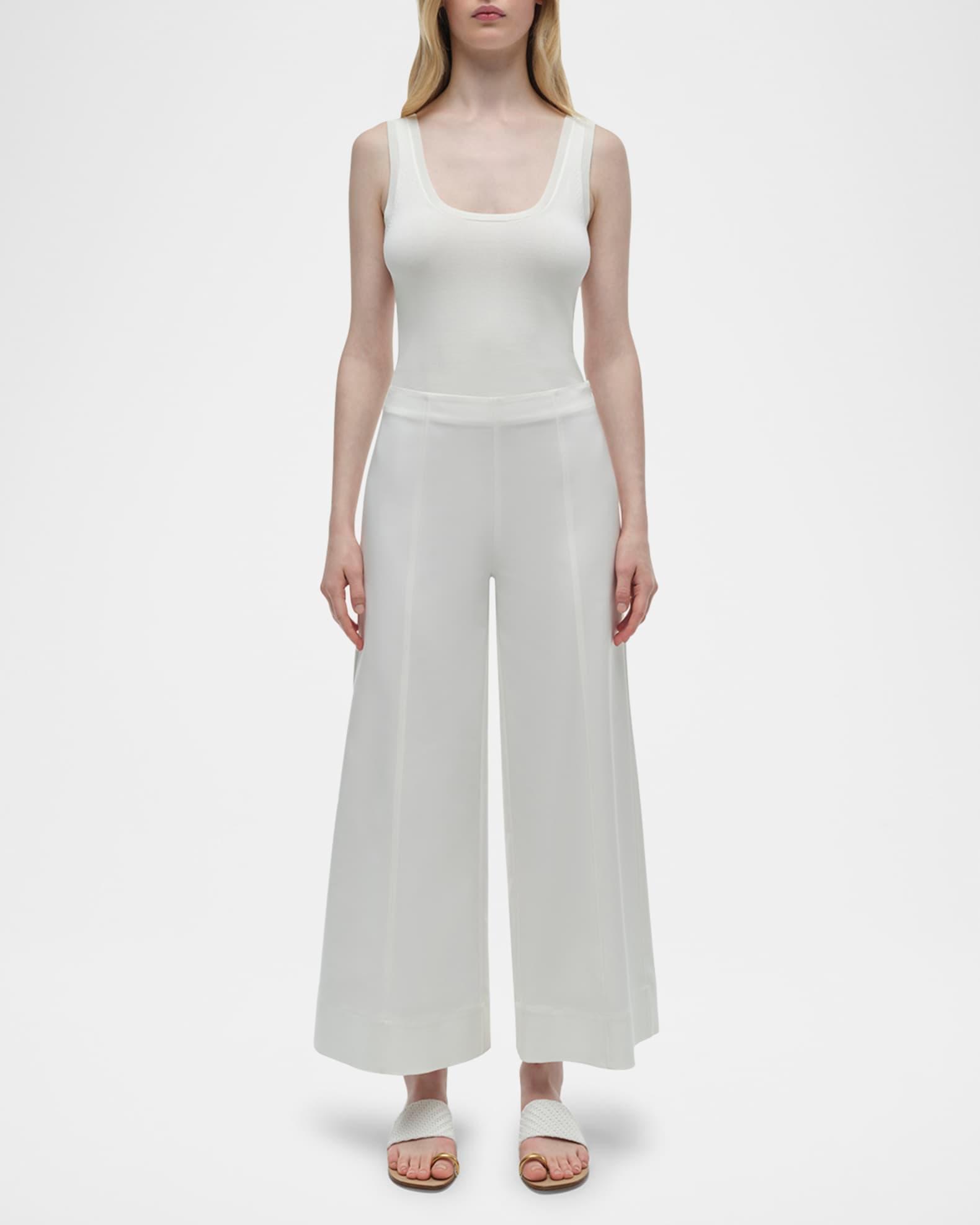 Kallin Cropped Wide-Leg Pants Product Image