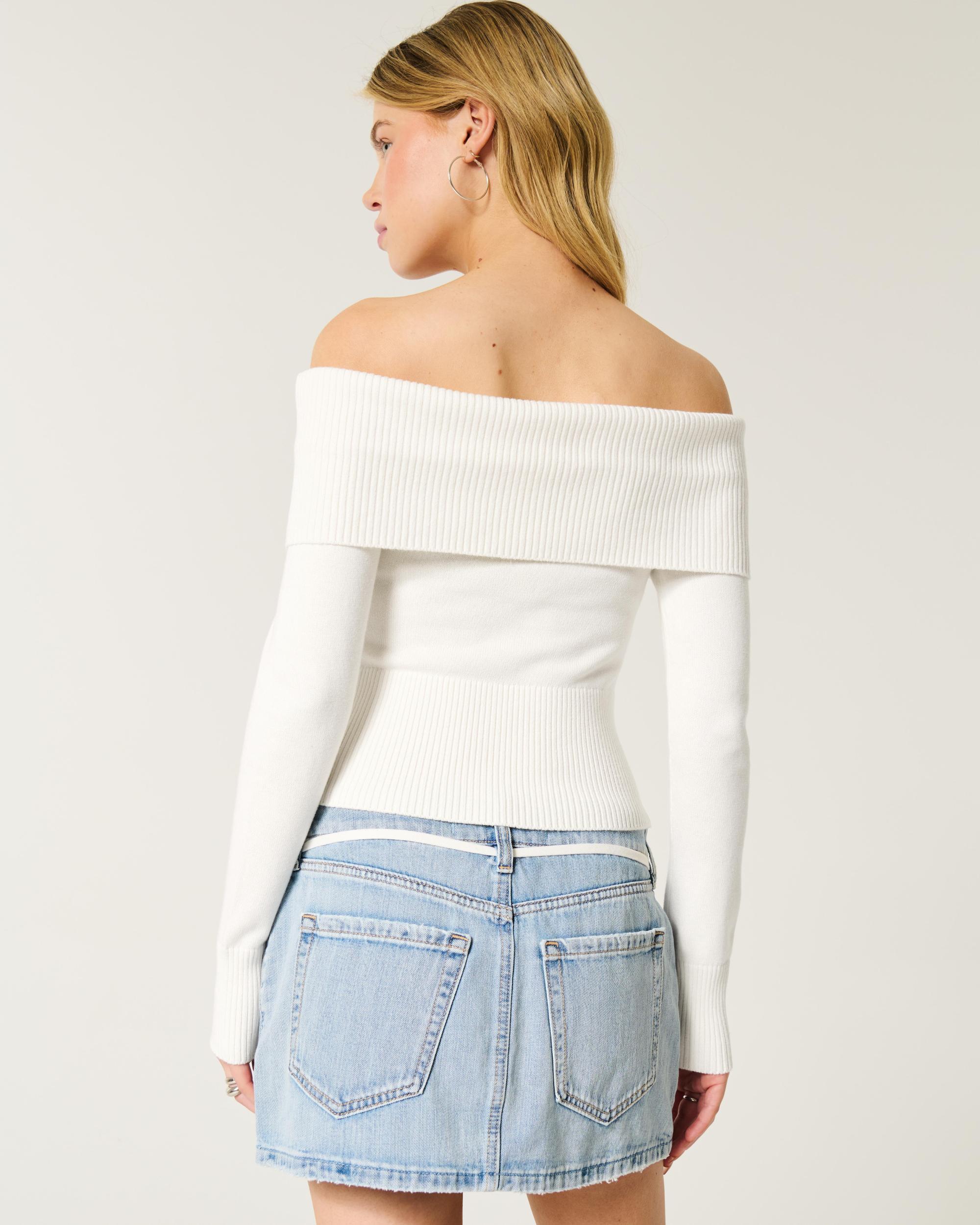 Off-the-Shoulder Sweater Product Image