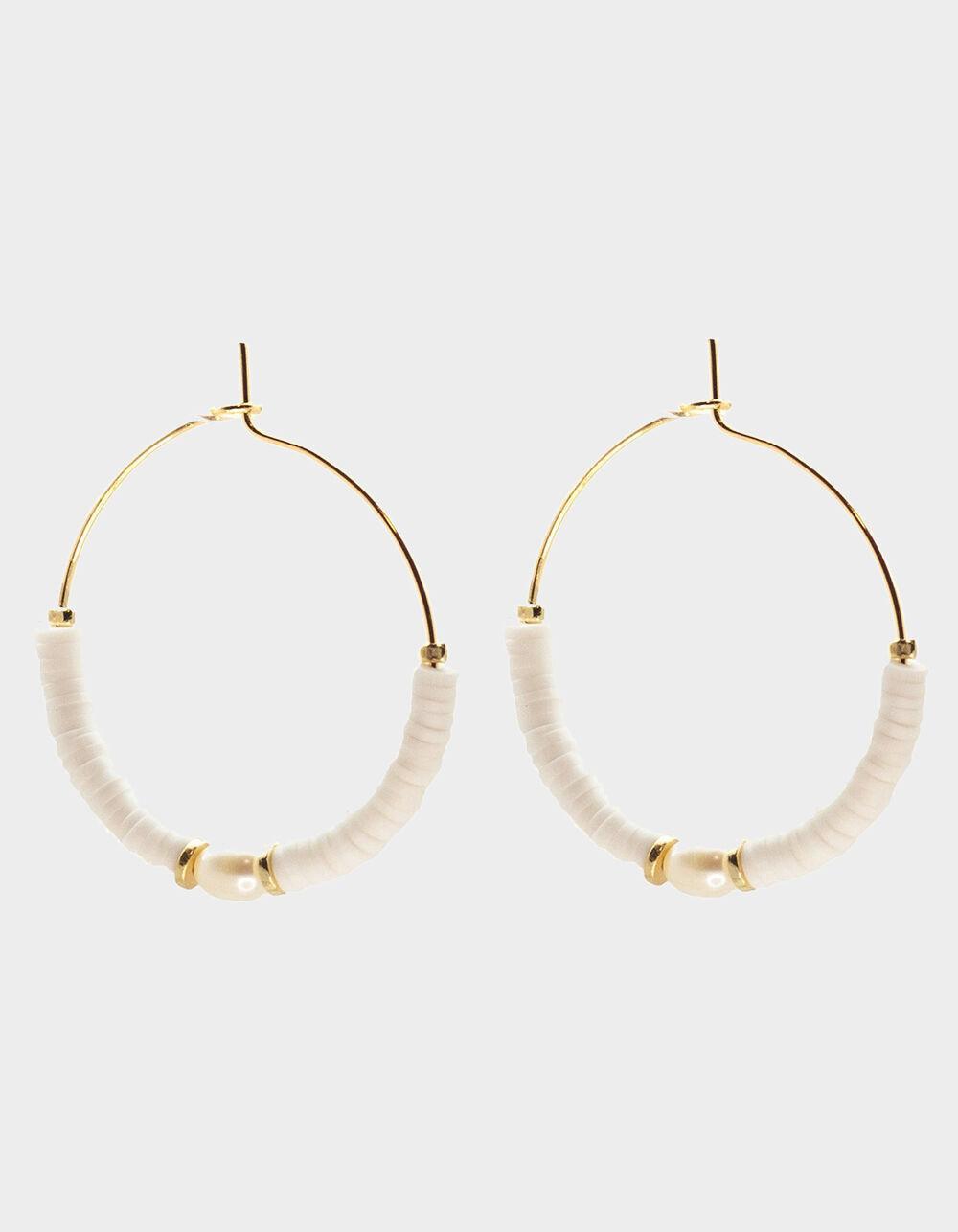 SALTY CALI Windansea Hoop Earrings Product Image