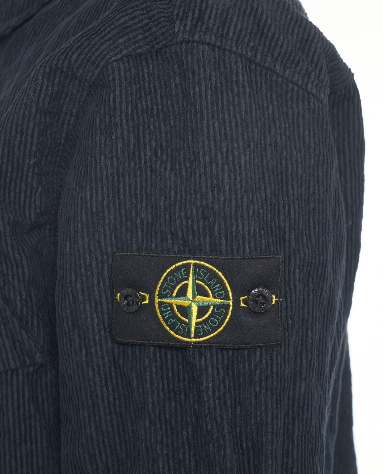 Wrinkled corduroy overshirt Product Image