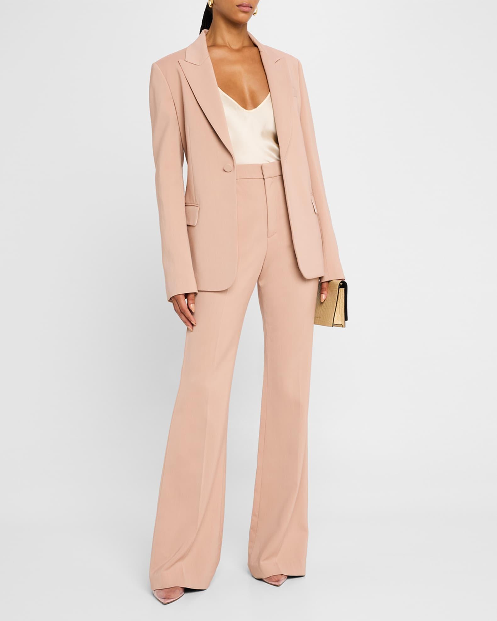 Sophie II Straight-Leg Twill Pants Product Image