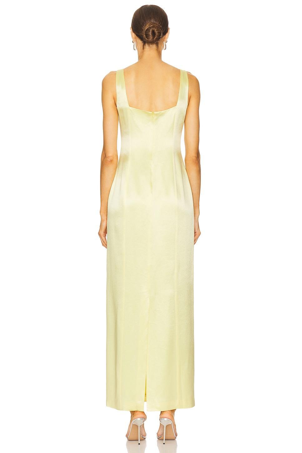 Limone Maxi Dress Line & Dot Product Image