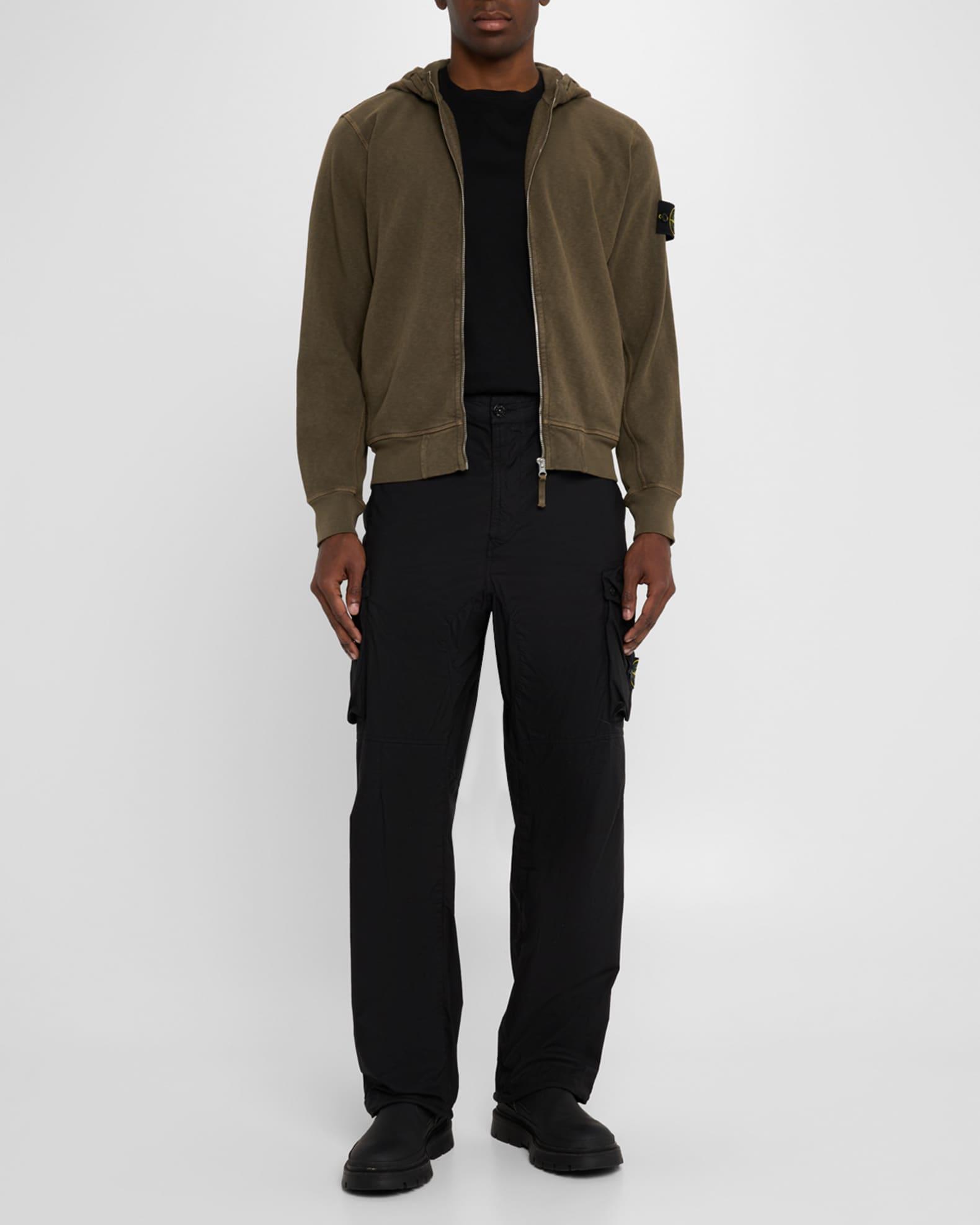 Men's Worn Fleece Zip Hoodie Product Image