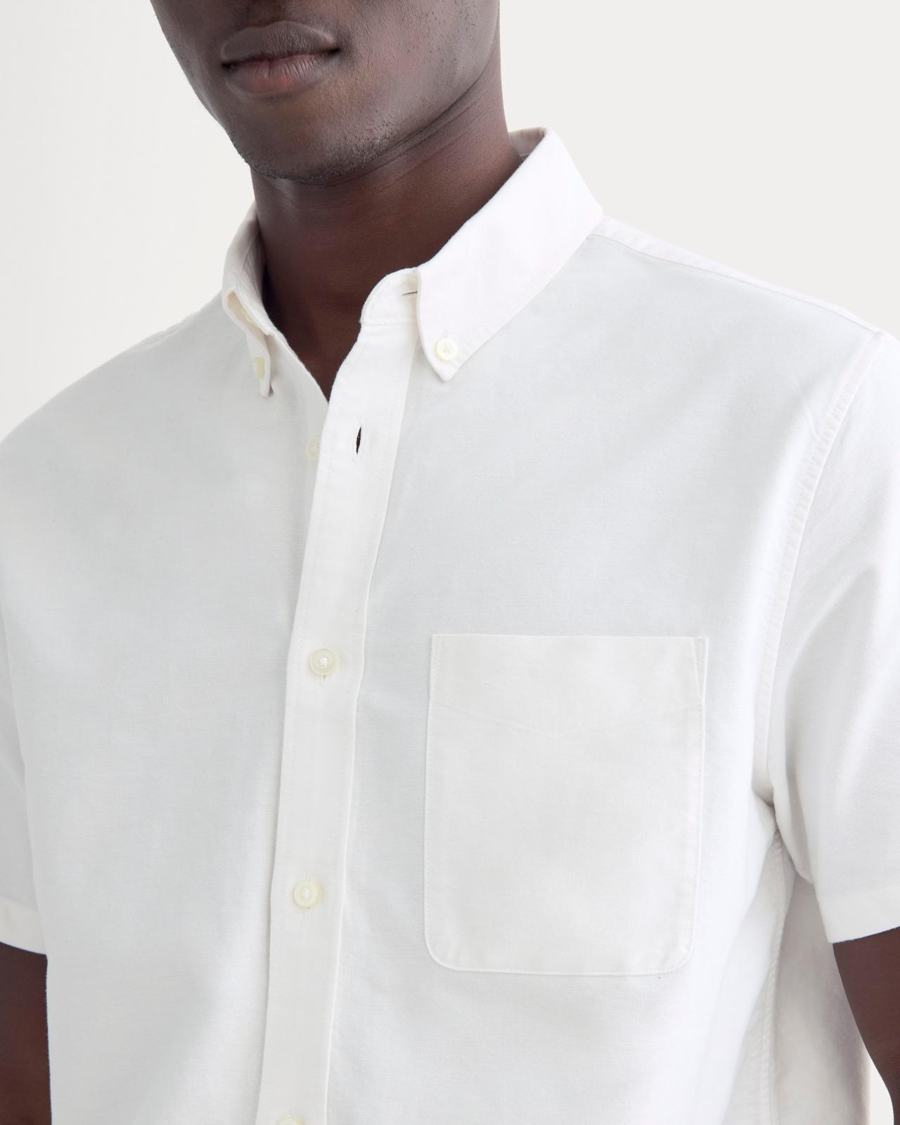 Mens Organic Short Sleeve Oxford Shirt by Everlane Product Image