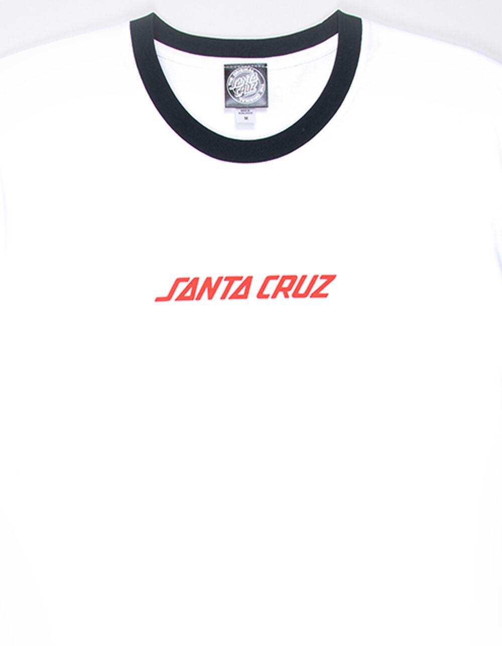 SANTA CRUZ Strip Mens Ringer Tee Product Image