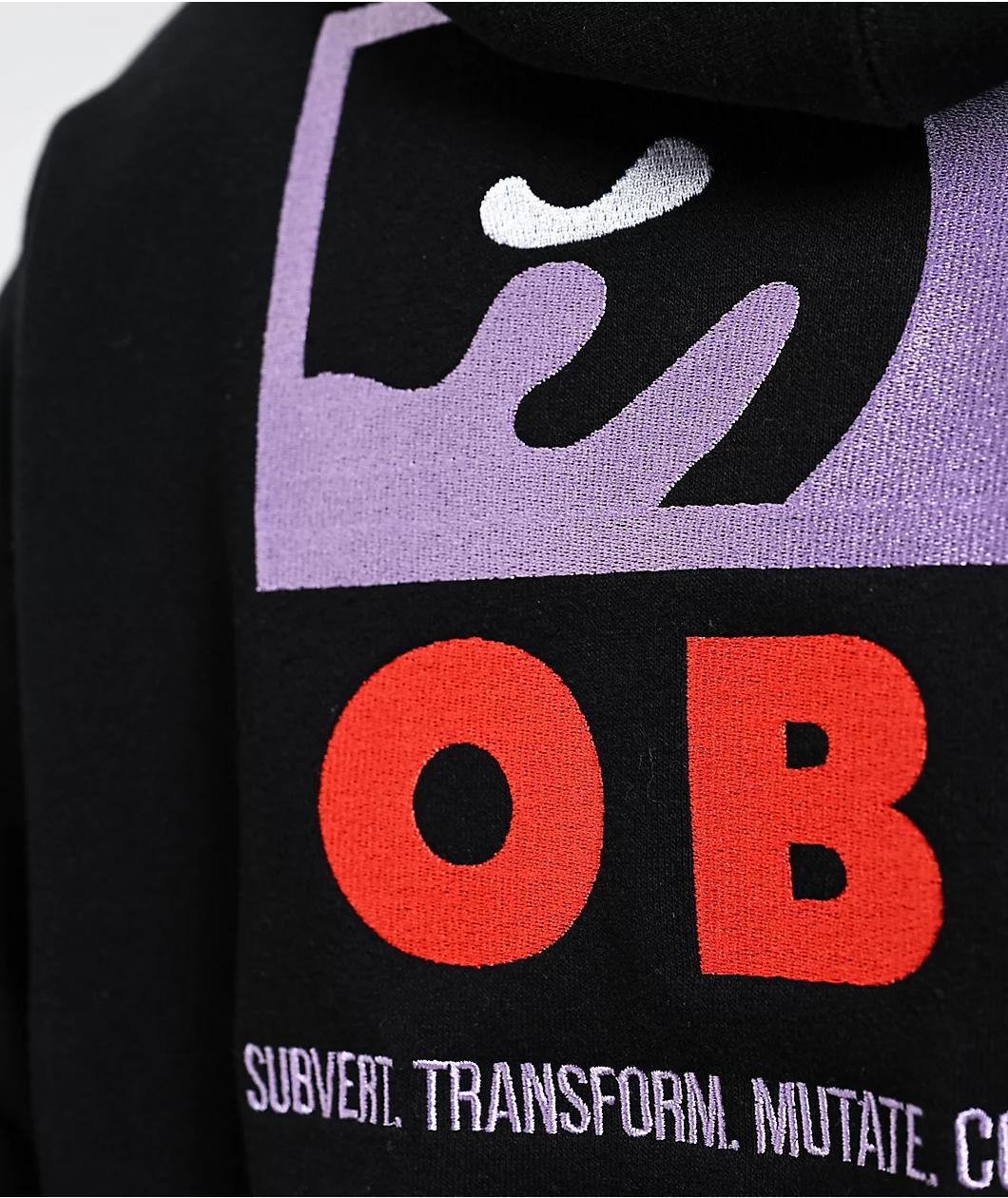 Obey Subvert Black Hoodie Product Image