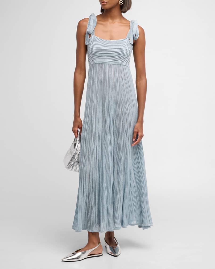 Waverly Metallic Tie Dress Product Image