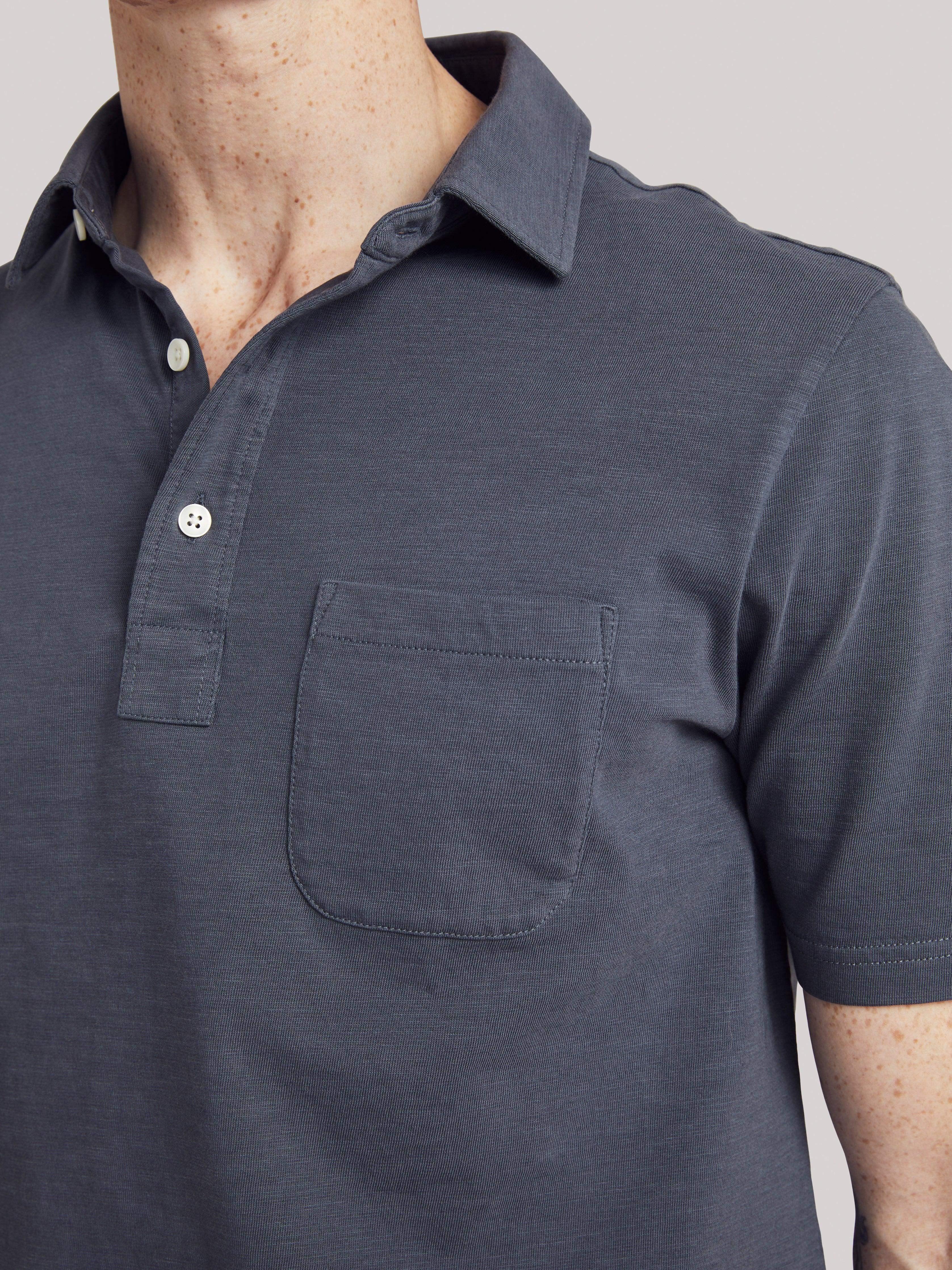 Sunwashed Polo - Navy Male Product Image