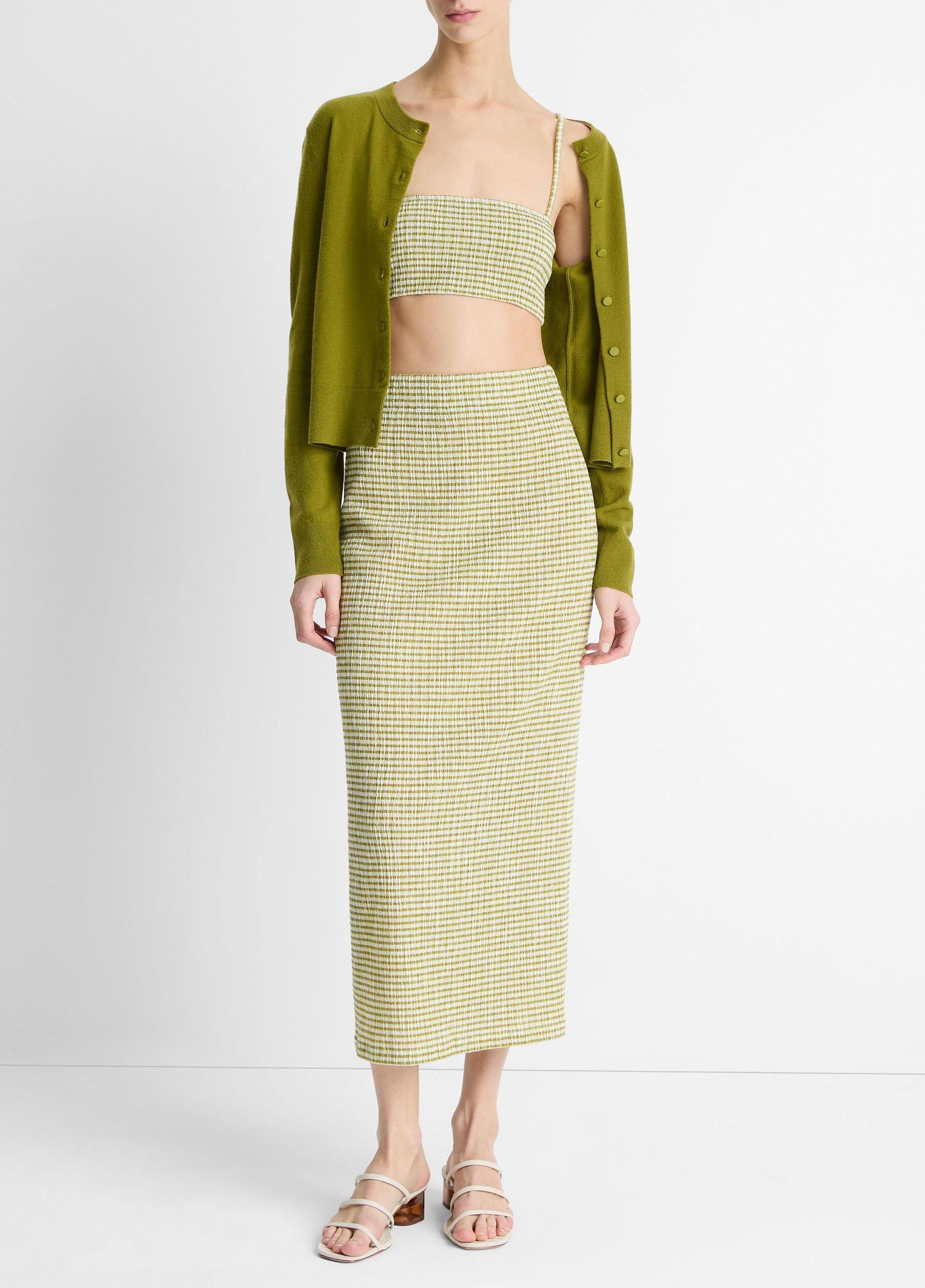 Canvas Tape Cotton Button-Front Shirt Product Image