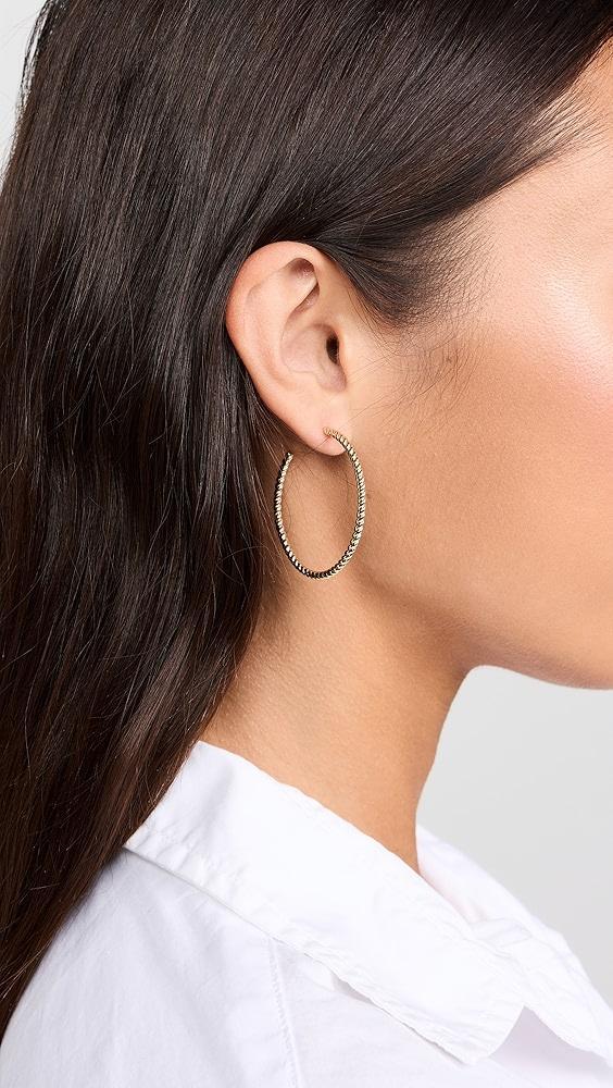 Gorjana Crew Large Hoops | Shopbop Product Image