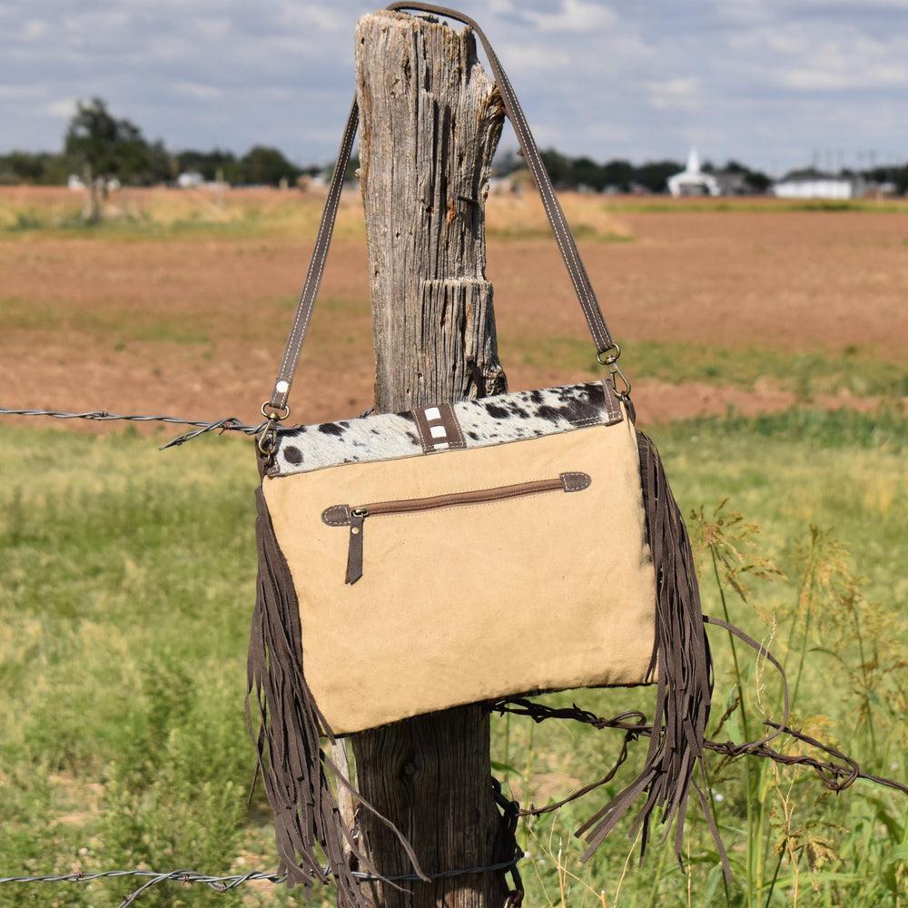 Southwestern Cow on Hair Hobo Bag* Product Image